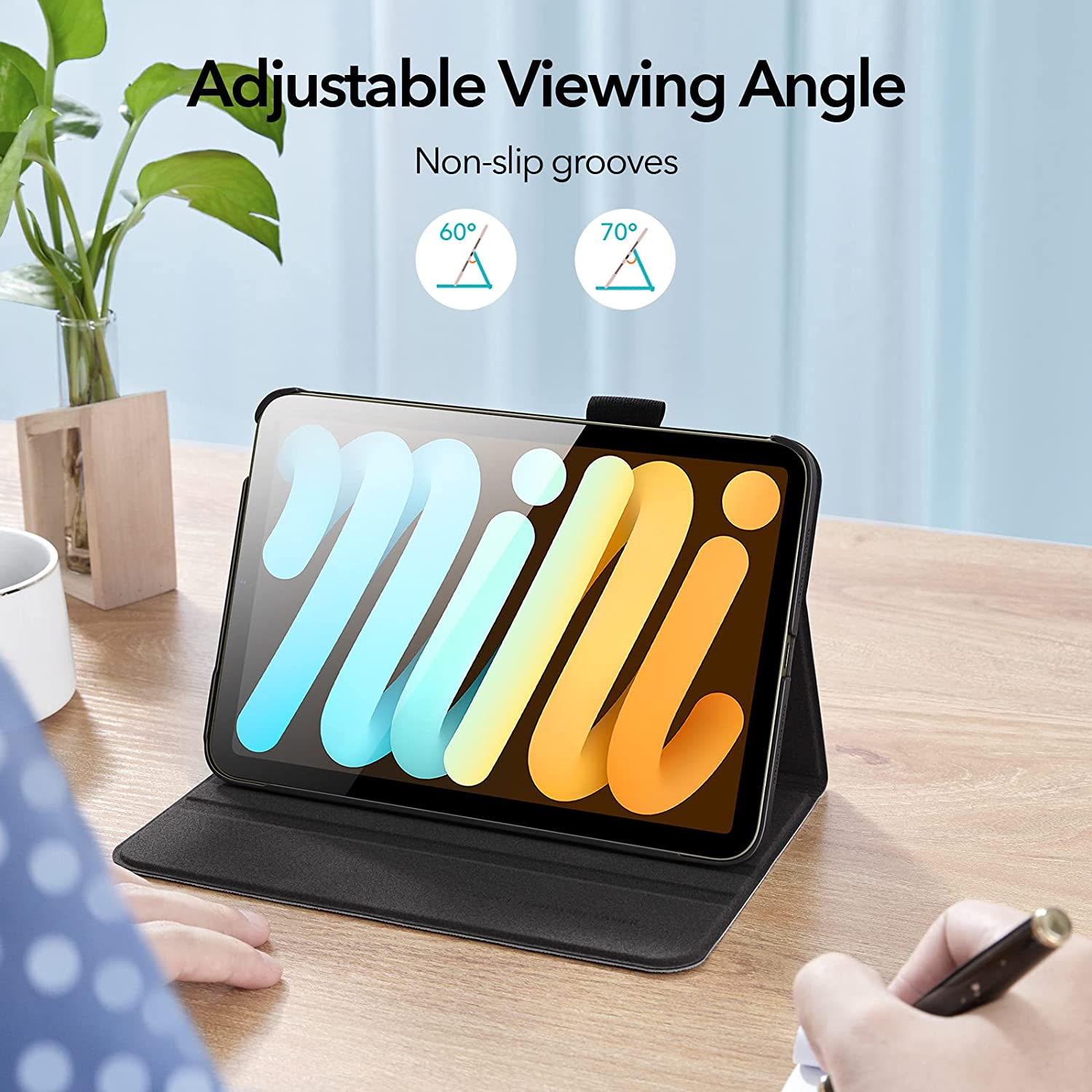 Bao Da Dành Cho iPad Mini 6 ESR Urban Folio Case - Hàng Nhập Khẩu