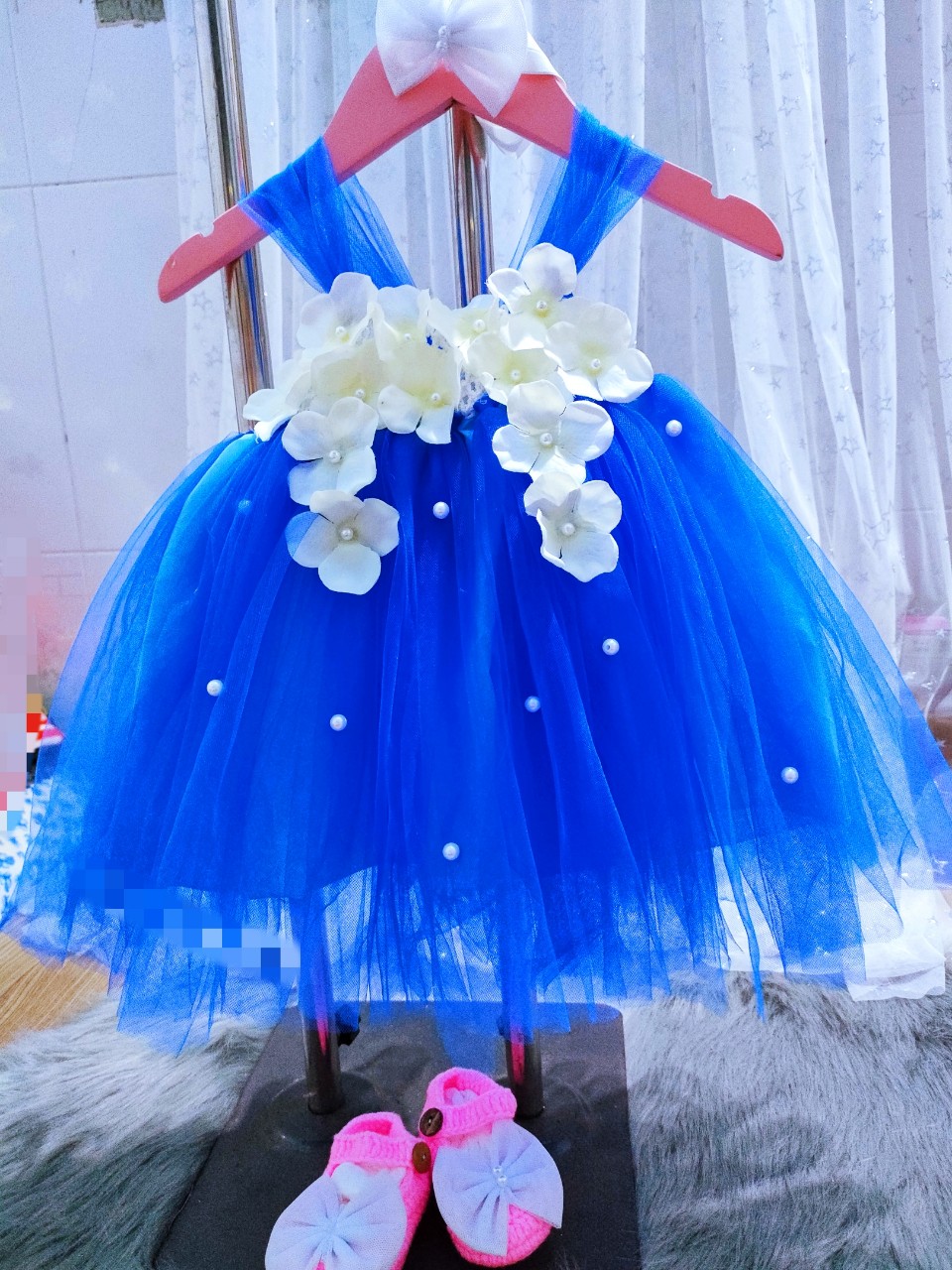 Đầm xòe công chúa tutu dễ thương cho bé gái Size 4kg-20kg