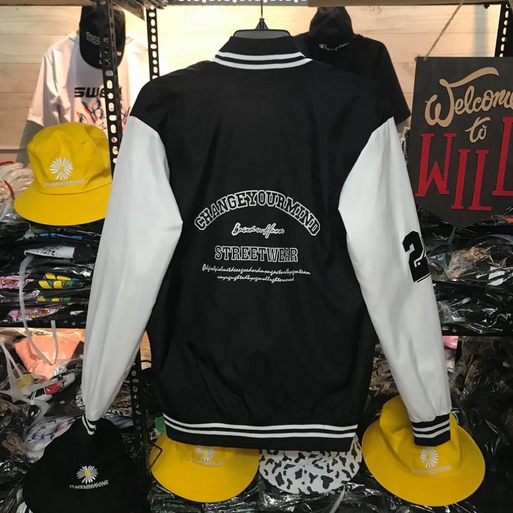 Áo Khoác dù Bomber TM - CYM ẢNH THẬT nam nữ UNISEX form rộng chất dù 2 lớp