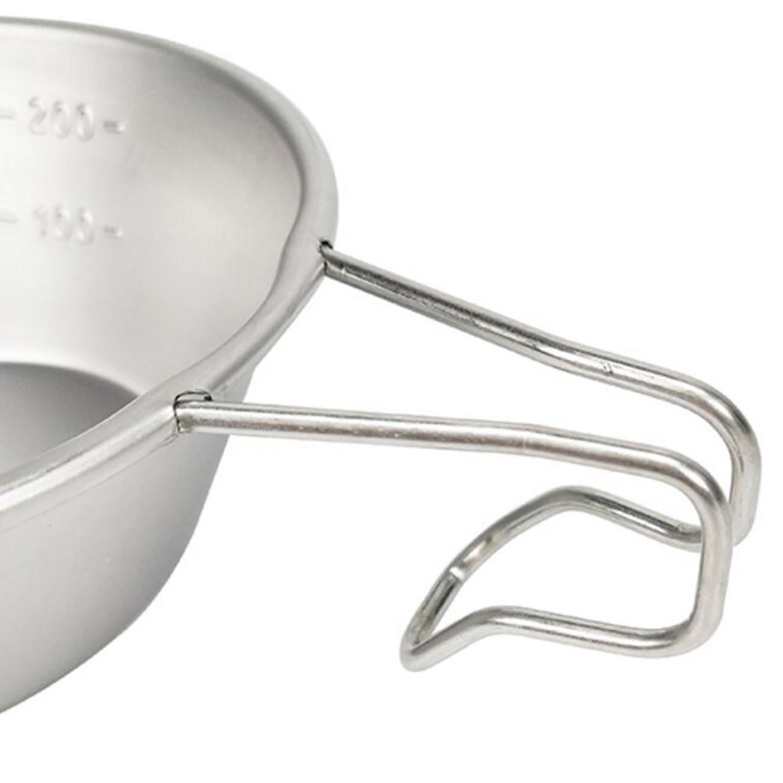 Lightweight Camping Bowl Bowl Outdoor Cookware Cooking for Beach Kitchen Backpacking