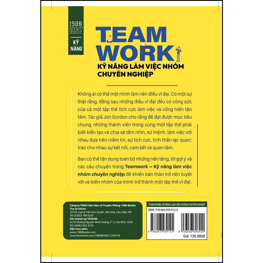 Teamwork - Kỹ Năng Làm Việc Nhóm Chuyên Nghiệp
