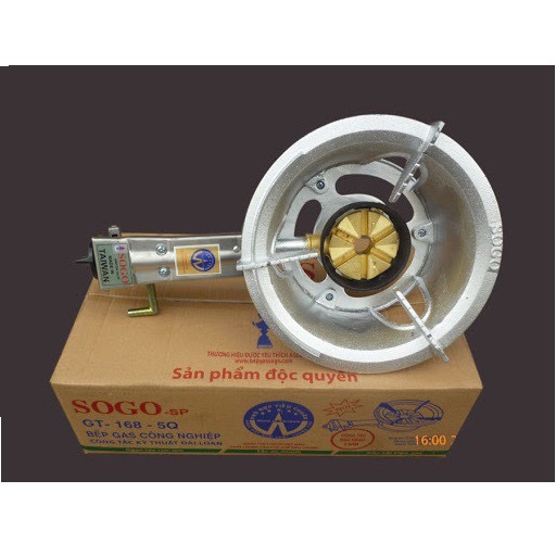 Bếp Khè Ga Công Nghiệp SOGO GT-1685Q-Ngọn Lửa Xanh-Hàng Chính Hãng