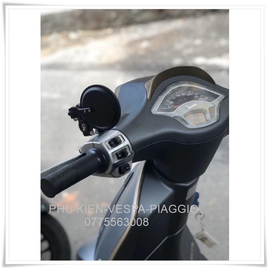 Gương Vespa Tròn Xoay đa chiều cho xe Vespa Piaggio