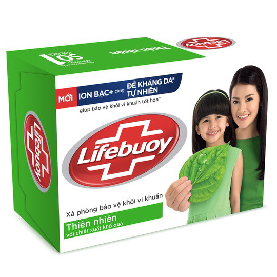 Xà Bông Cục Diệt Khuẩn Lifebuoy Thiên Nhiên 21126119 (90g)