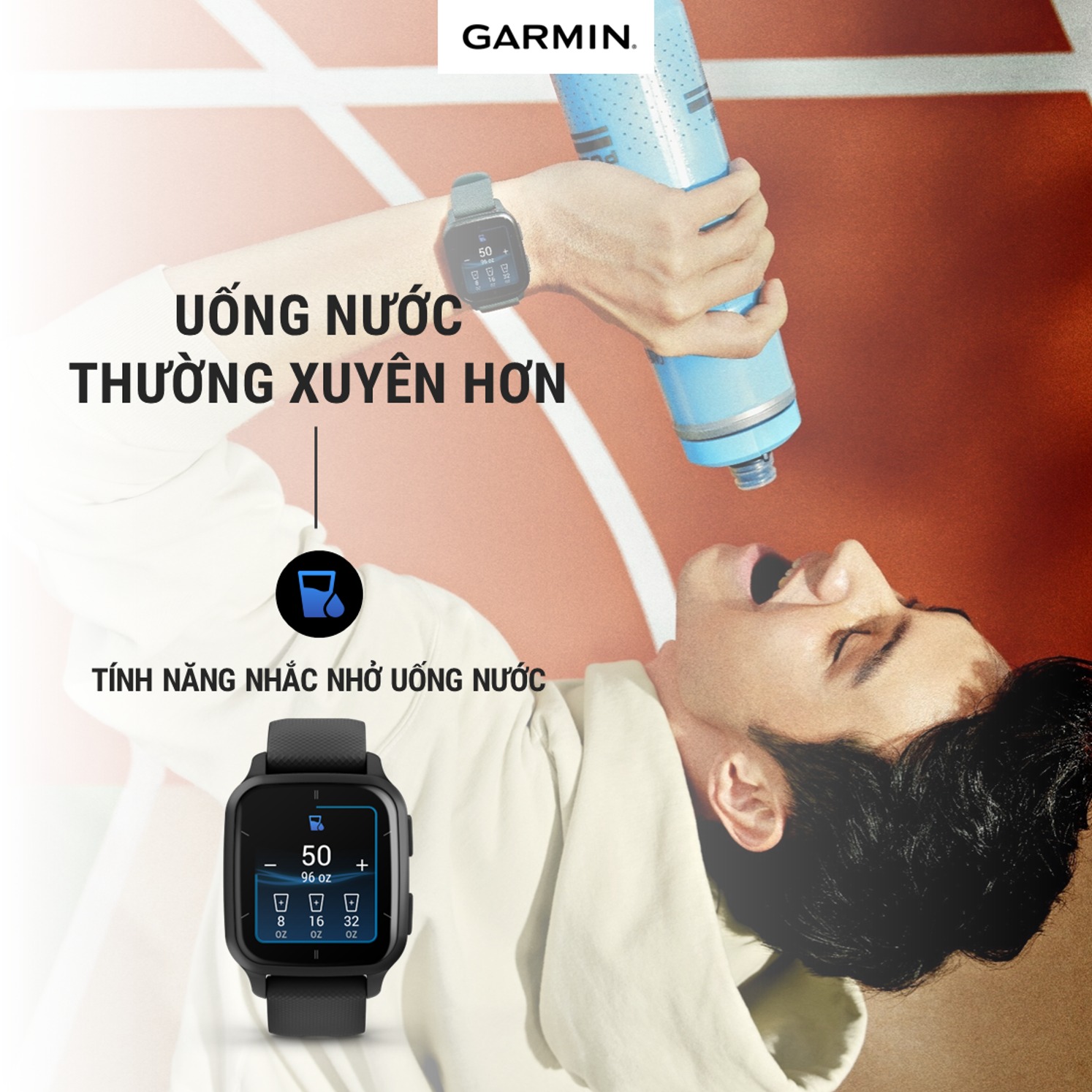 Đồng hồ thông minh Garmin Venu Sq 2 - Hàng chính hãng