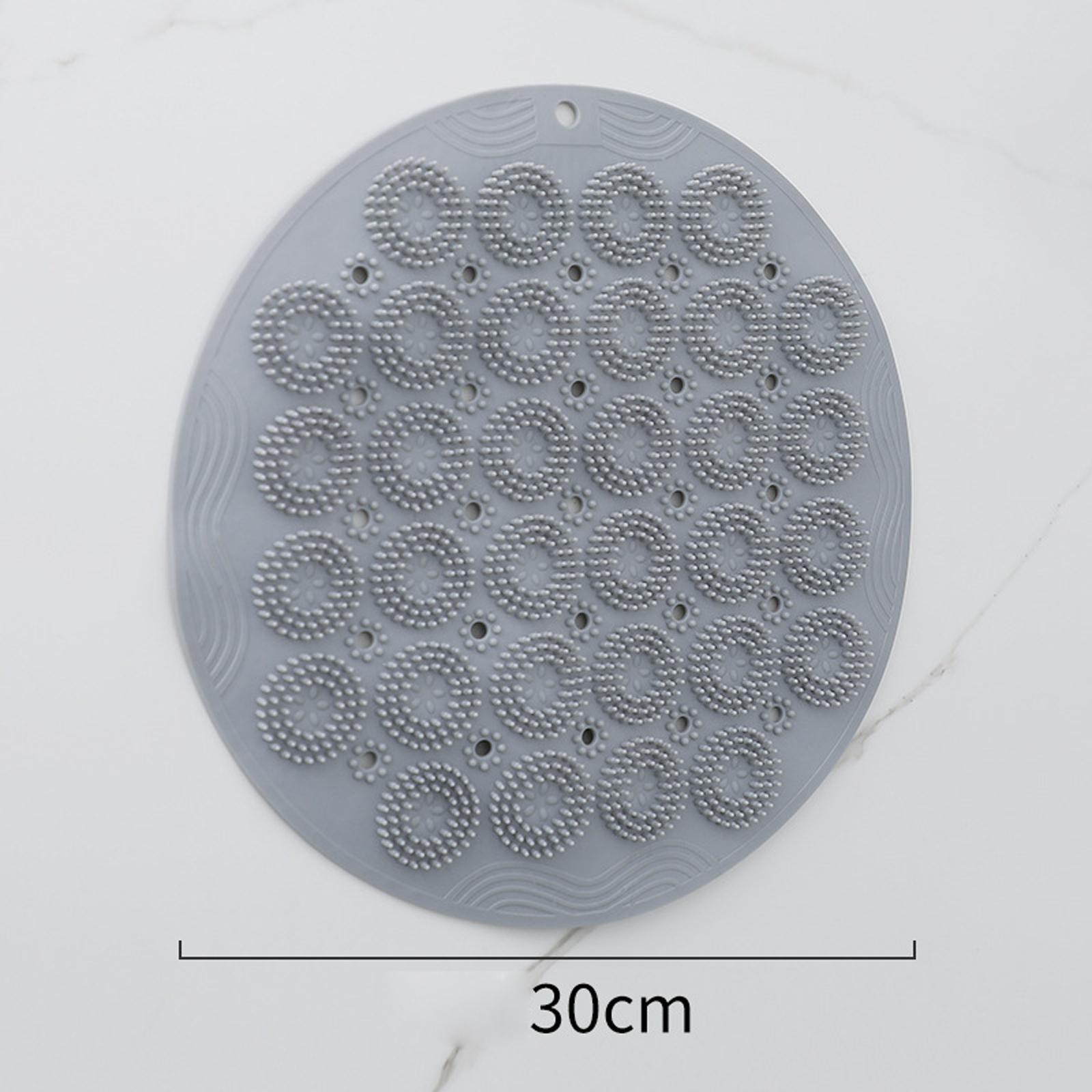 Bath Massage Cushion Brush with Suction Cups Multifunctional for Bathroom