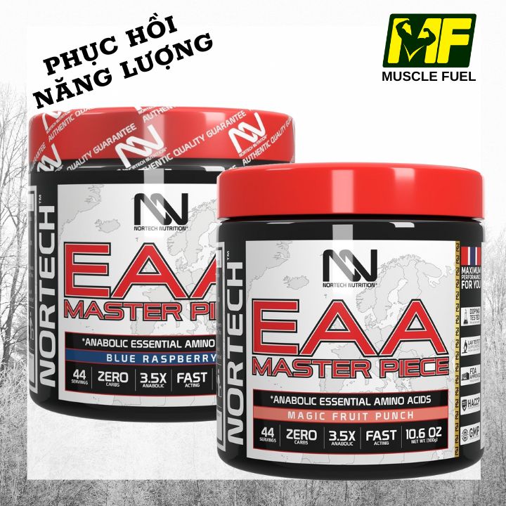 Nortech EAA Master Piece, Hổ trợ phục hồi năng lượng trong tập, 44 liều dùng.