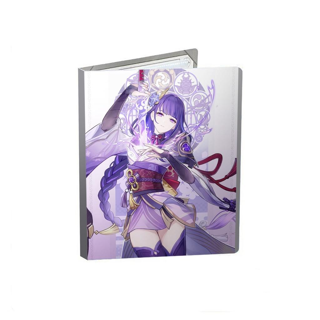 (FULL) Album đựng card Genshin Impact binder A5 80 ô game anime sưu tập cute đáng yêu