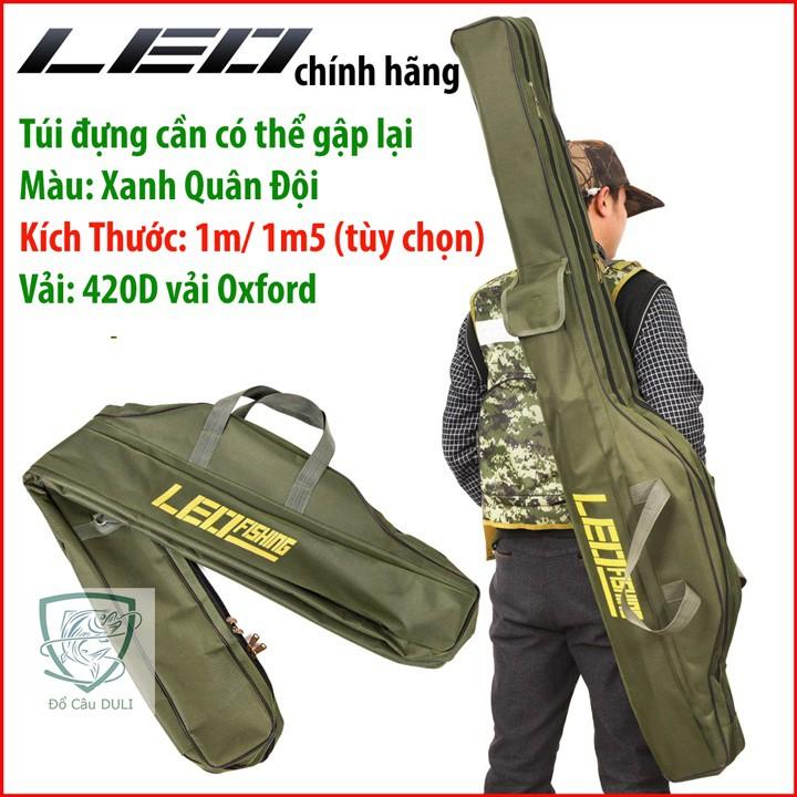 Túi Đựng Cần Câu LEO fishing 2 ngăn chính 1 ngăn phụ TDC-3