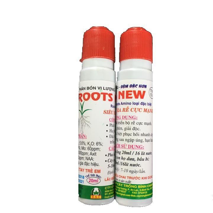 Dung dịch siêu ra rễ cực mạnh Roots New ống 20ml