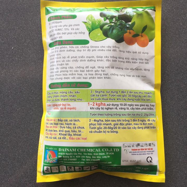 Phân Bón lá Humic Dạng Viên- Supe humik 1kg DNA-07