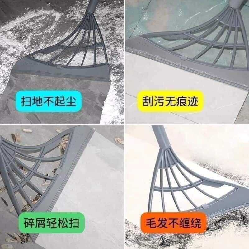 Chổi quét sàn kèm gạt nước silicon