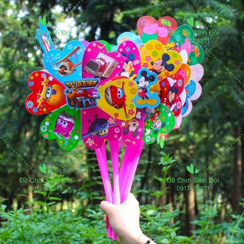 chong chóng 20cm - combo 3 cái ngẫu nhiên