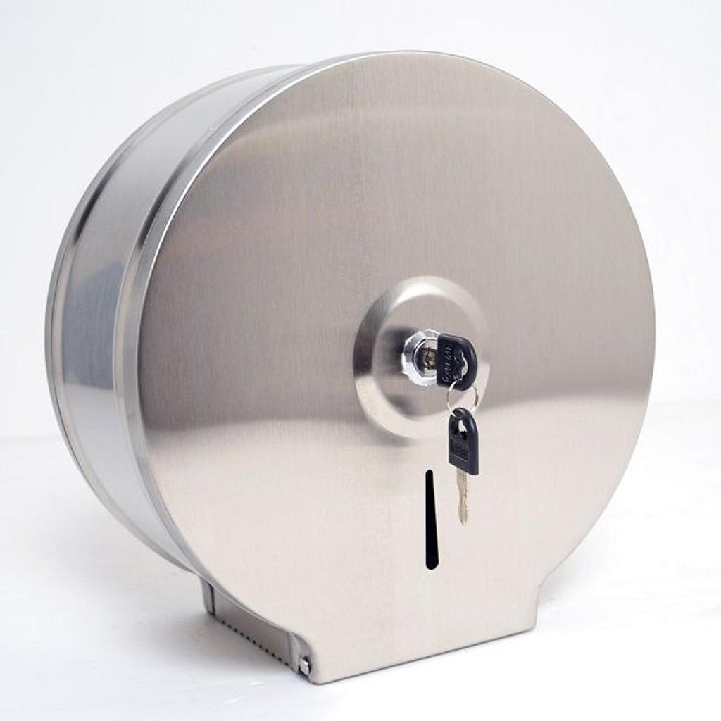 Hộp đựng giấy vệ sinh gắn cuộn lớn INOX 26cm LH-6107