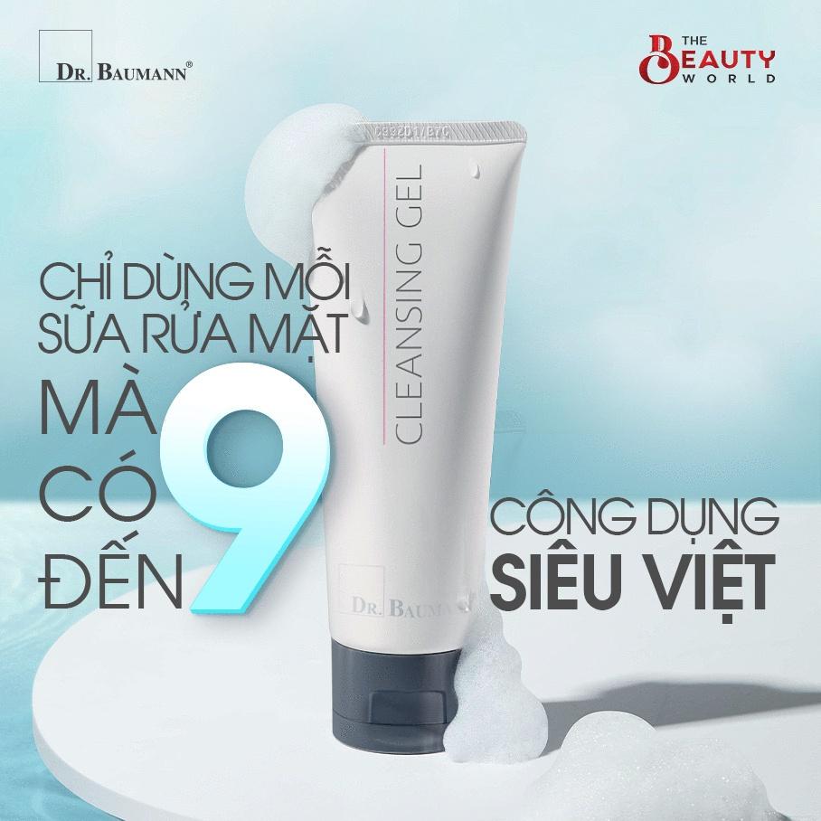 Gel Rửa Mặt dành cho da dầu mụn Dr. Baumann Cleansing Gel - Hee's Beauty