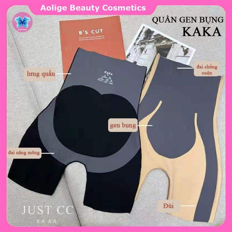 Quần gen kaka gen nịt bụng đùi giảm mỡ thiết kế hoàn toàn thế hệ mới làm phẳng bụng chống gập cuộn