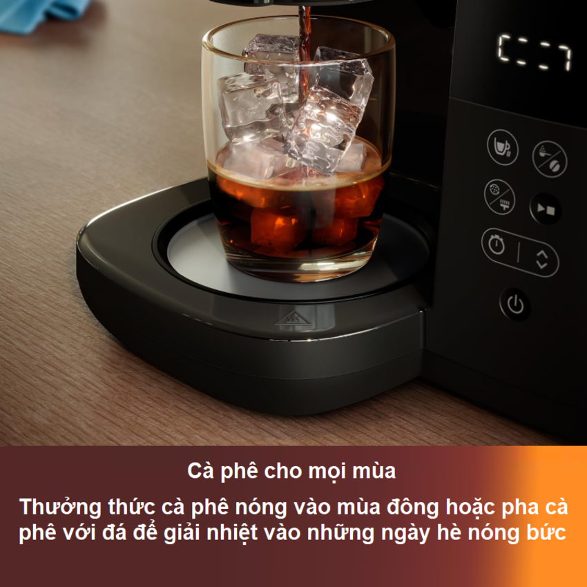 Máy pha cà phê Drip xay và pha tự động, thương hiệu Hà Lan cao cấp Philips - HD7900/50 [ HÀNG CHÍNH HÃNG ]