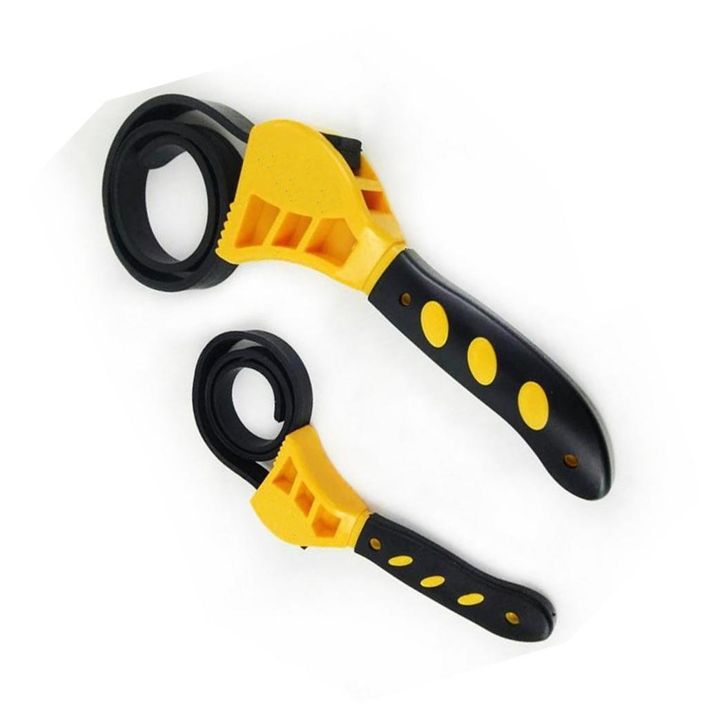 Belt Wrench Oil Filter Strap Spanner Removal Car Engine Repair Tool S