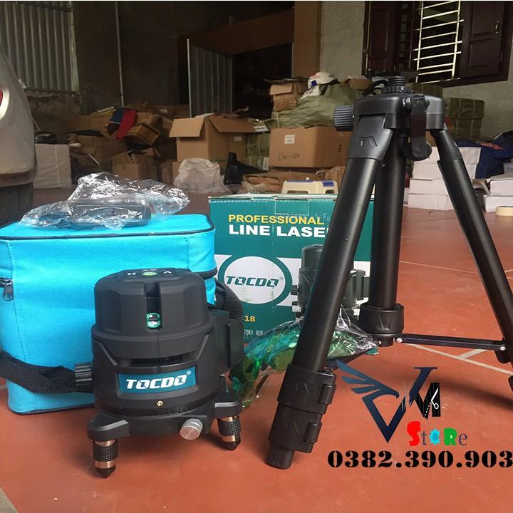 Laser 5 tia xanh TOCDO nút cảm ứng