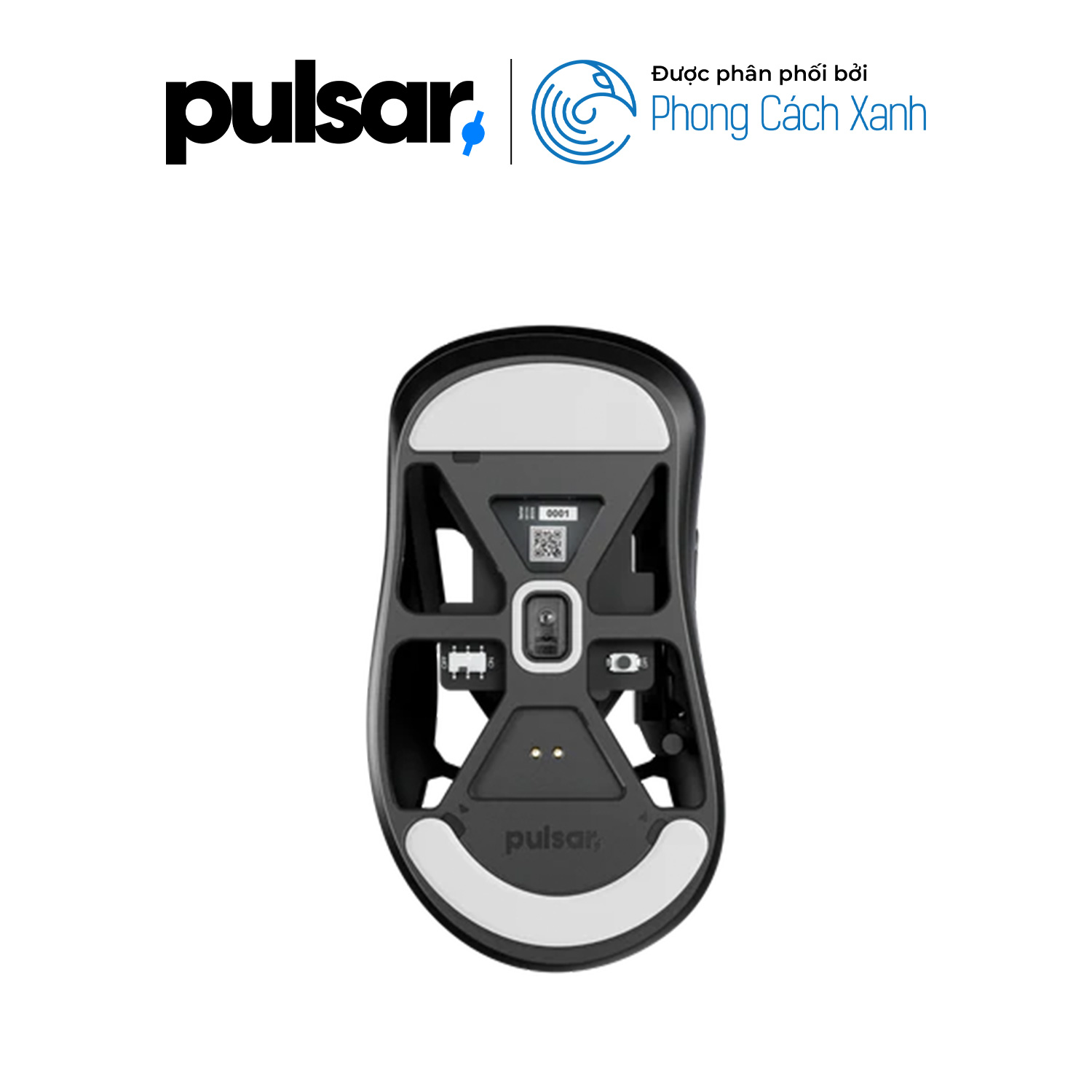 Chuột không dây siêu nhẹ Pulsar Feinmann F01 Wireless Magnesium First Edition Black [LTD 5000] - Hàng Chính Hãng