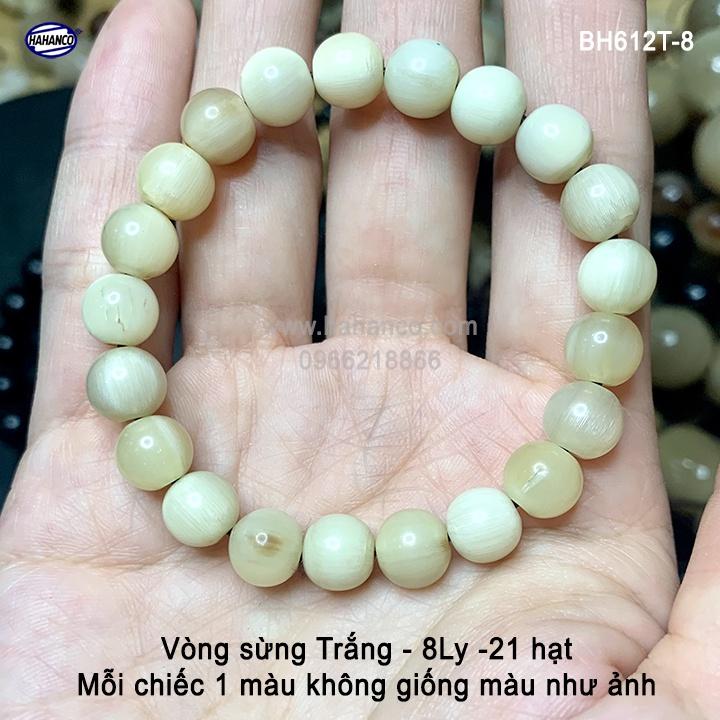 Vòng Tay sừng bò Châu Phi phong thủy (BH612T) Giúp Tâm Bạn Tĩnh - Sức Khỏe Bình An - Tài Lộc - Độc Lạ - Bracelet of HAHANCO