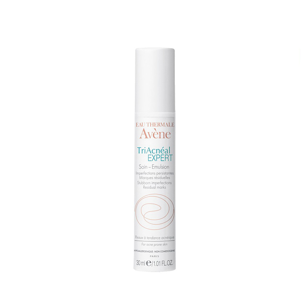 Kem Dưỡng Da Dạng Sữa Avene TriAcneal EXPERT Emulsion Giúp Giảm Mụn Trứng Cá Và Mụn Ẩn Chuyên Biệt 30ml tặng băng đô mèo xinh xắn