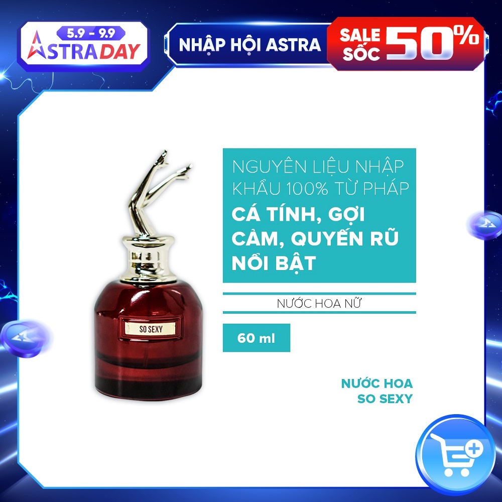 Nước hoa nữ Cenota So Sexy 60ml Chính Hãng Quyến Rũ Đầy Mê Hoặc