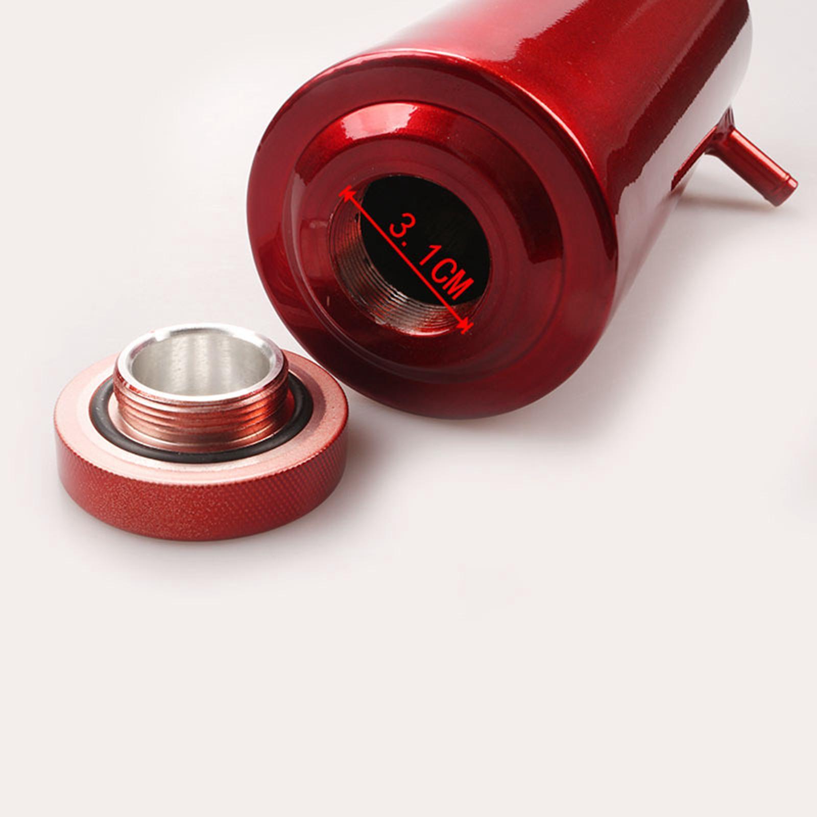Car Coolant Tank Coolant Expansion Tank 800ml Universal Aluminum Alloy High Performance Cooling Bottle Reservoir