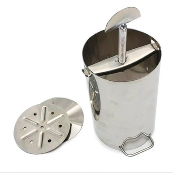 Khuôn làm giò thủ inox Kocher cao cấp , khuân làm giò bỏ, gà, bê loại 1kg bằng thép không gỉ