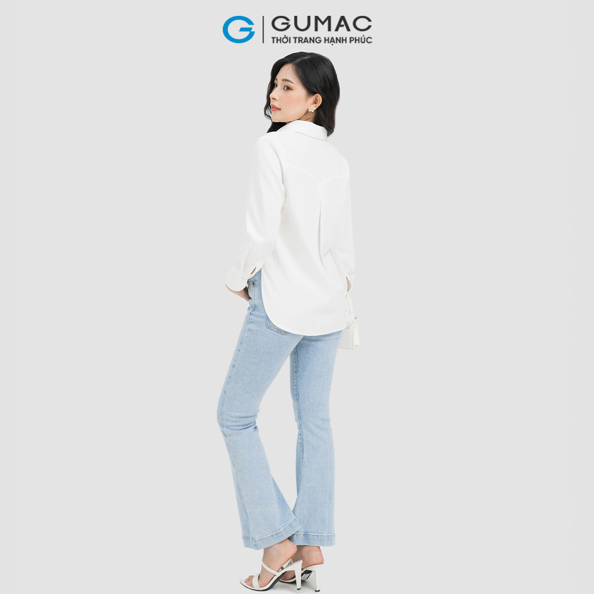 Áo sơ mi đô kiểu GUMAC AD04032