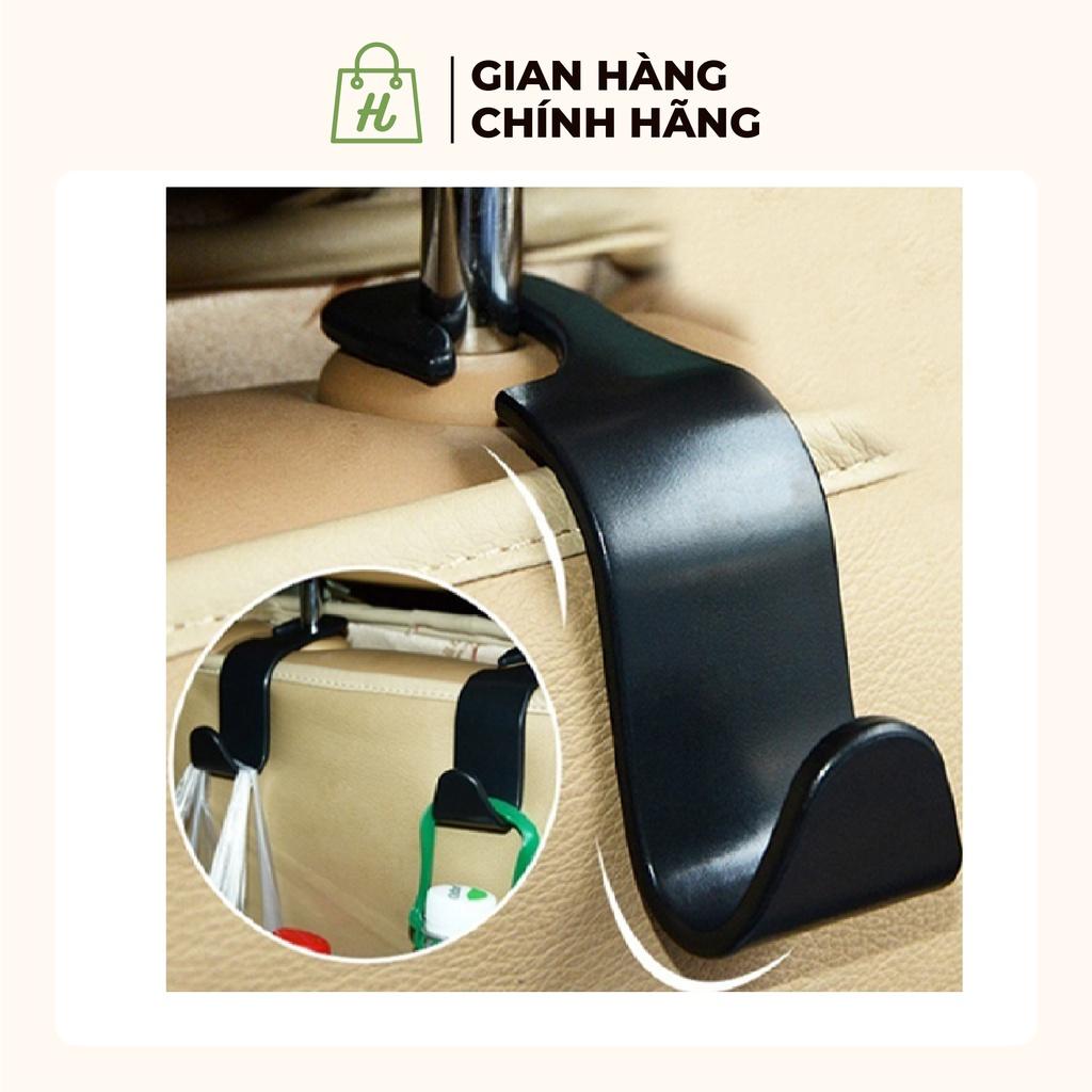 Bộ 2 móc chữ S treo đồ sau ghế ô tô treo được nhiều đồ tiện lợi Tải trọng 20kg