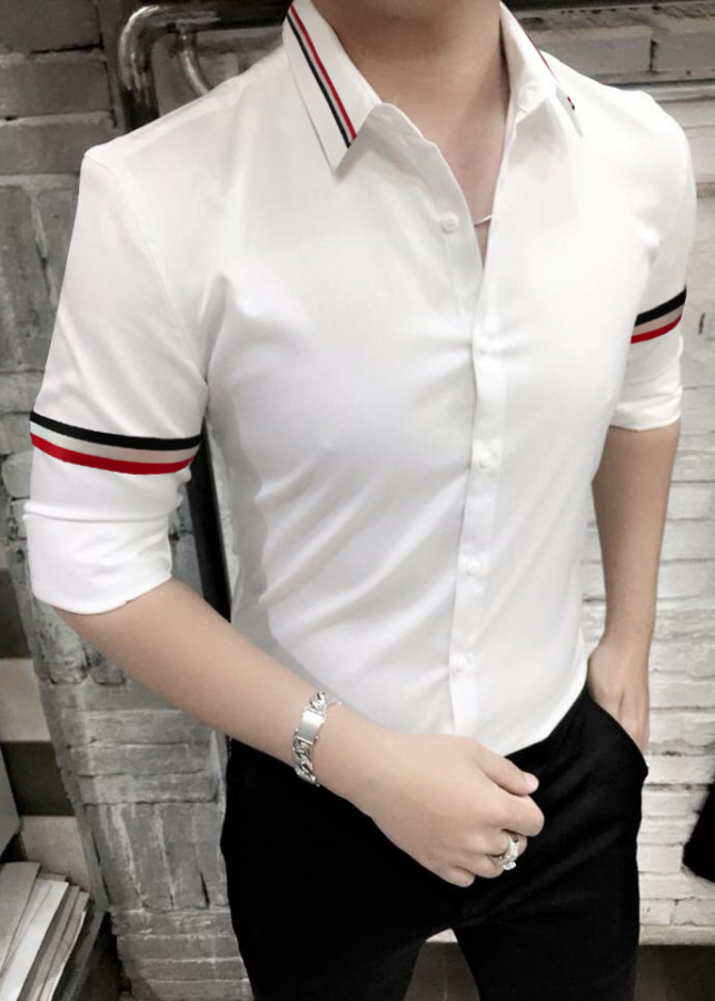 Tổng hợp với hơn 71 về áo sơ mi viền tay