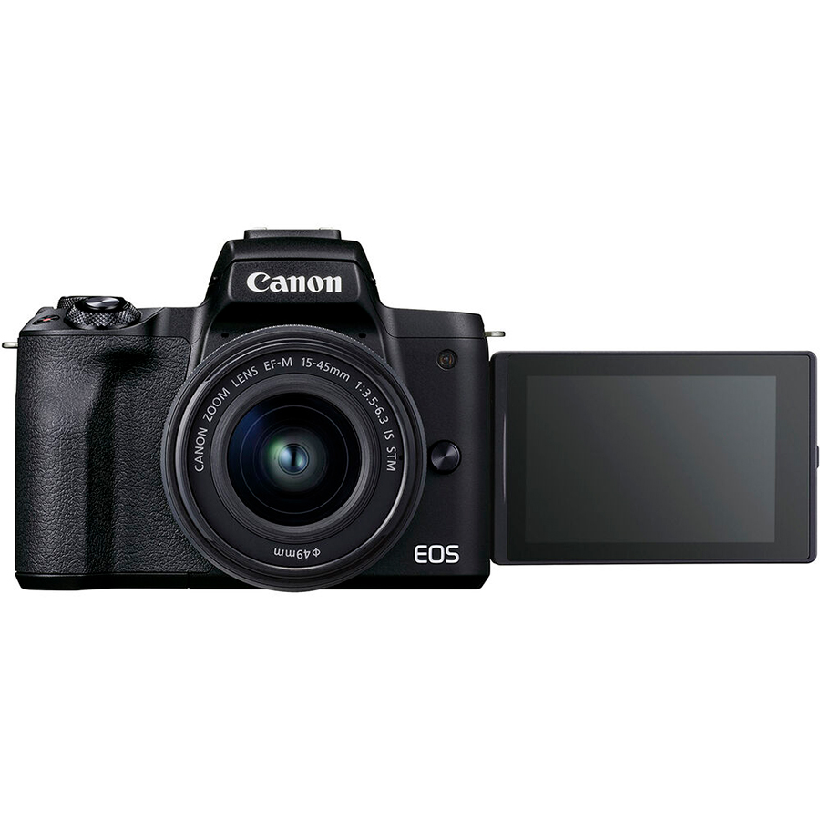 Canon EOS M50 Mark II + 15-45mm Black (Chính Hãng)