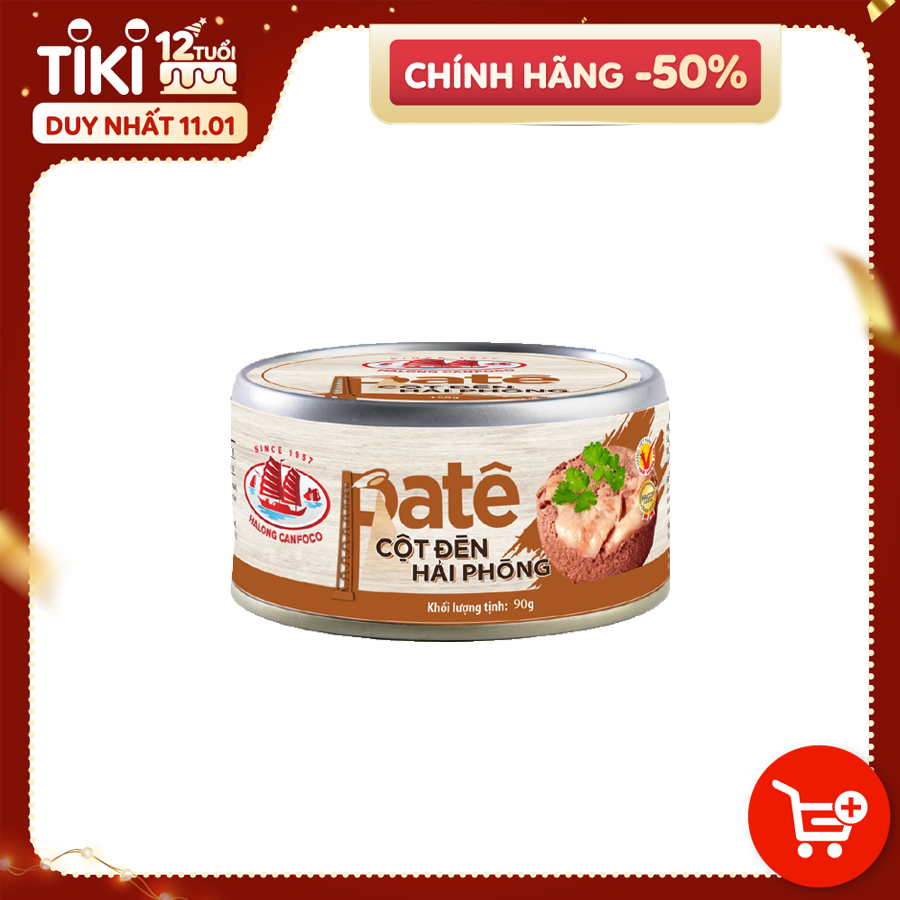 Patê Cột Đèn Hải Phòng 90g - Đồ Hộp Hạ Long