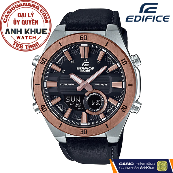 Đồng hồ nam dây da Casio Edifice chính hãng ERA-110GL-1AVDF