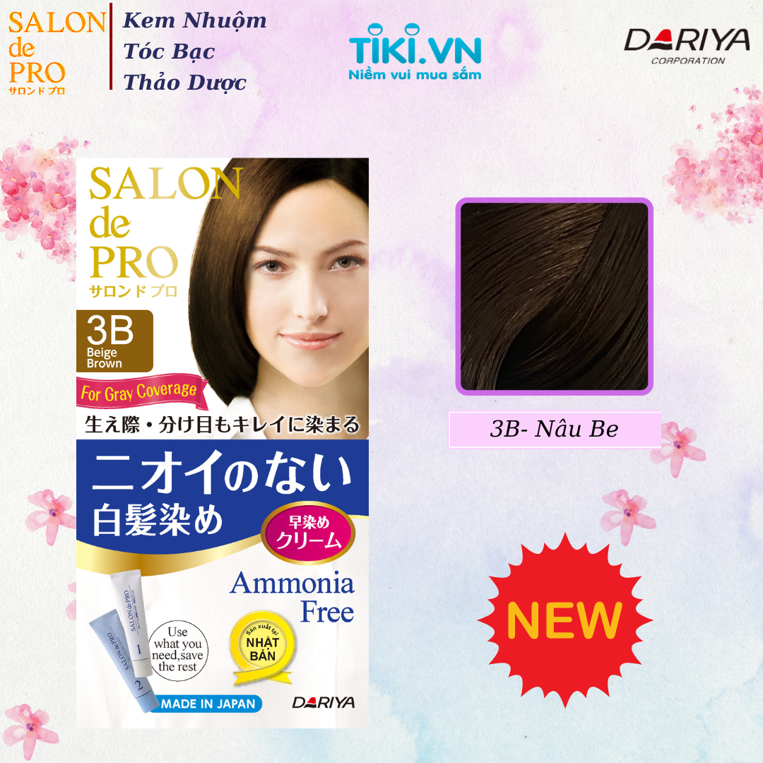 Kem nhuộm tóc Salon de Pro 3B