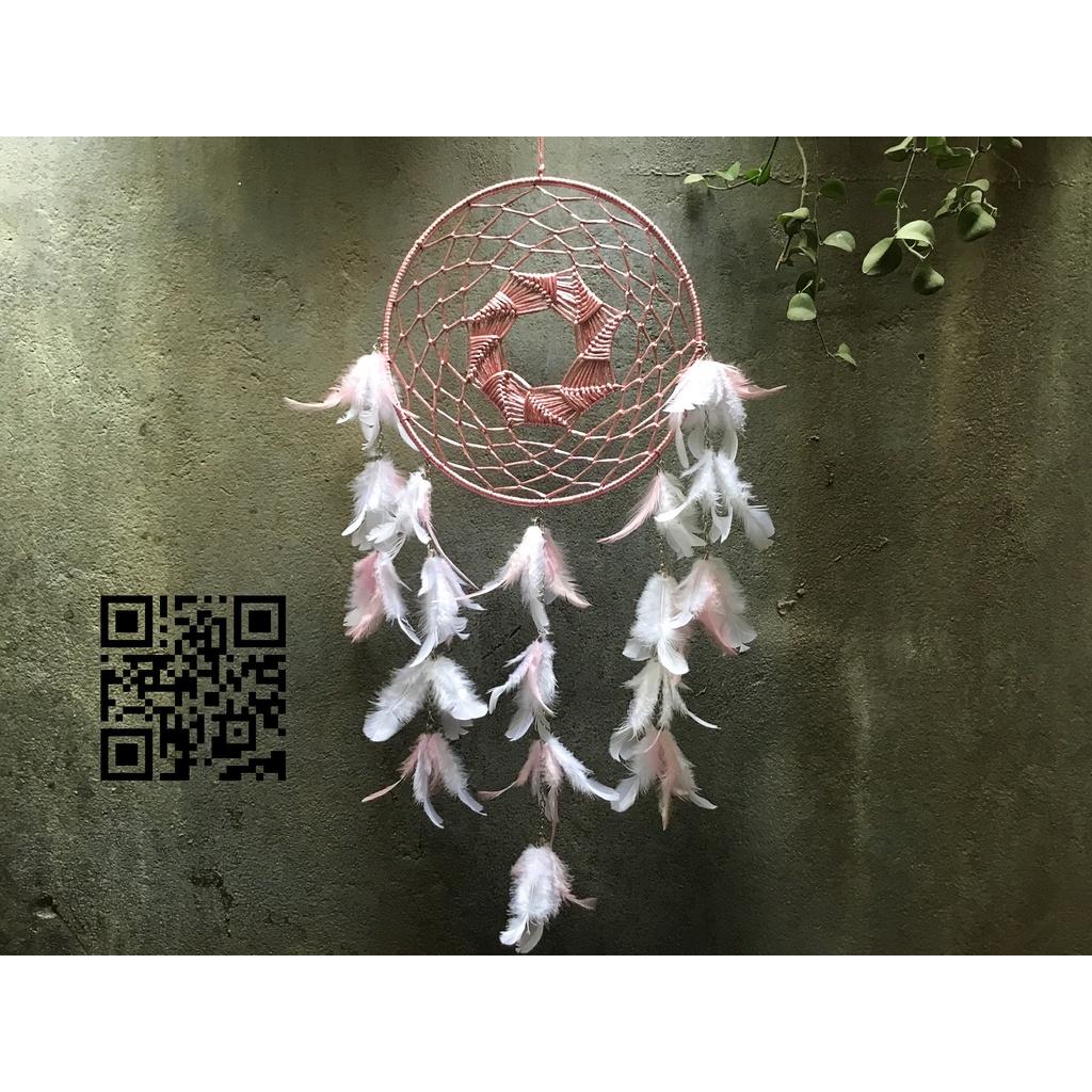 DREAMCATCHER- vòng đuổi bắt giấc mơ loại lớn - TRẮNG HỒNG