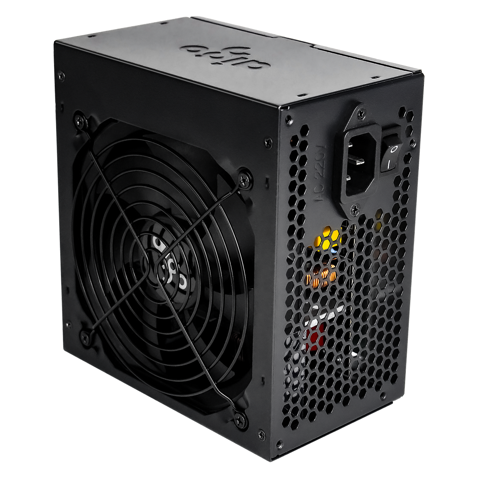BỘ NGUỒN MÁY TÍNH AIGO MODEL GP750 CÔNG SUẤT 750W, APFC, DC TO DC 80 PLUS BRONZE - Hàng chính hãng