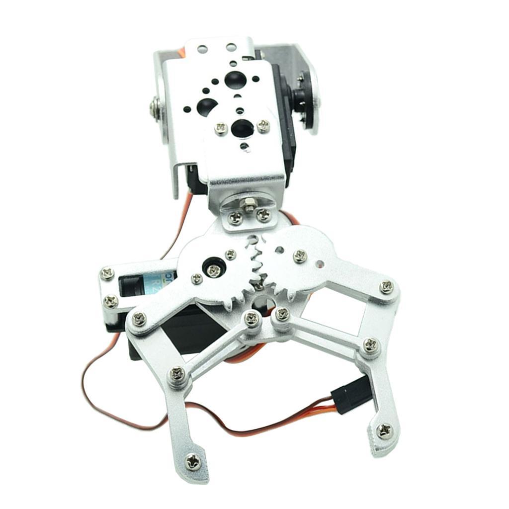 2DOF Metal Robot Mechanical Arm Kit with Gripper + MG 996R Servo For