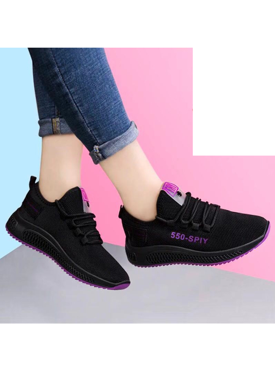 Giầy thể thao sneaker nữ buộc dây V202