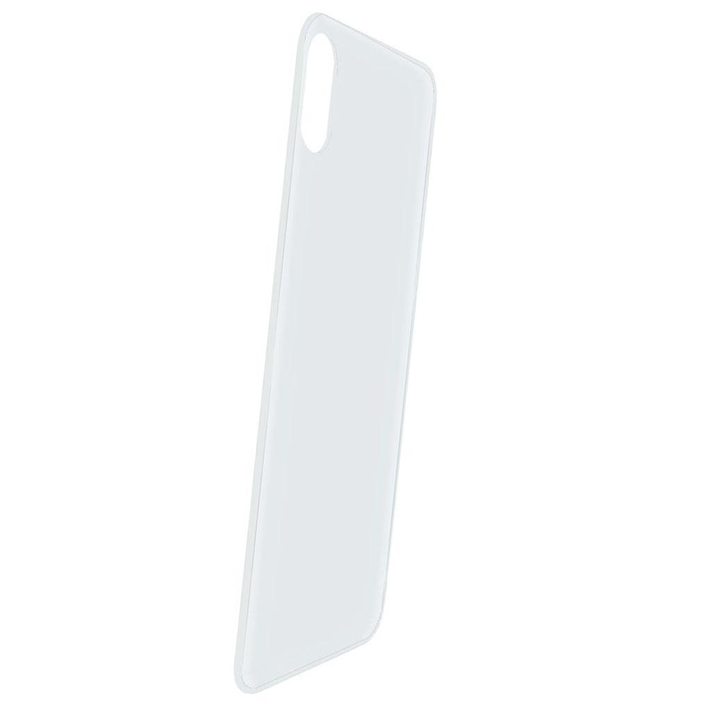 For Apple iPhone X 10 Battery Back Cover Rear Glass - With Adhesive white