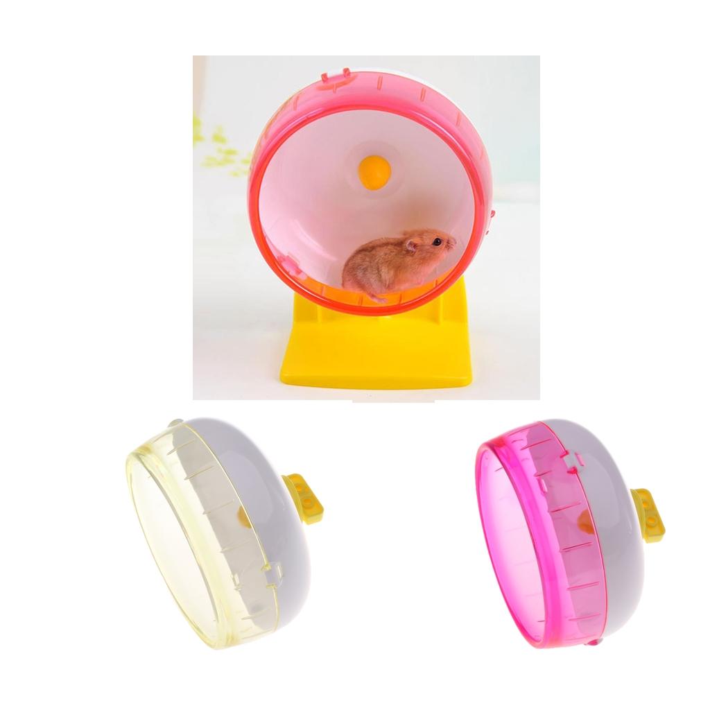 Silent Design Running Wheel Jogging Exercise Toy Small Animals Hamster Rat L