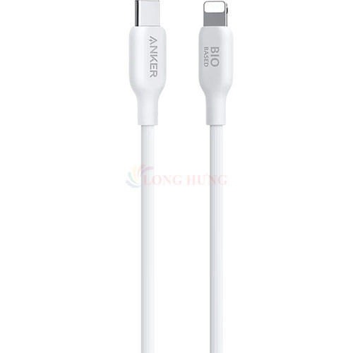 Cáp USB Type-C to iP Anker 542 MFI 1.8m TPE 30W 0.9m A80B1/ 1.8m A80B2 - Hàng chính hãng
