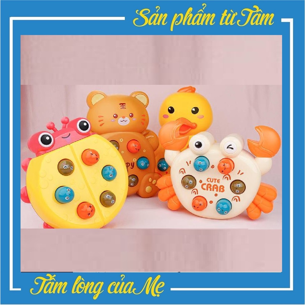 Đồ Chơi Đập Chuột Hình Vịt Bằng Nhựa Cao Cấp Cho Bé