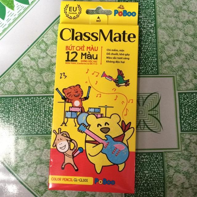 Bút chì màu (12 màu) classmate