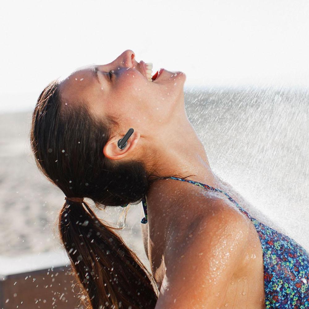 Bluetooth 5.1 TWS Tai Nghe Không Dây Thể Thao Chống Thấm Nước Tai Nghe Nhét Tai Stereo 9D Bass Tai Nghe Điều Khiển Cảm Ứng Tai Nghe Nhét Tai Có Micro