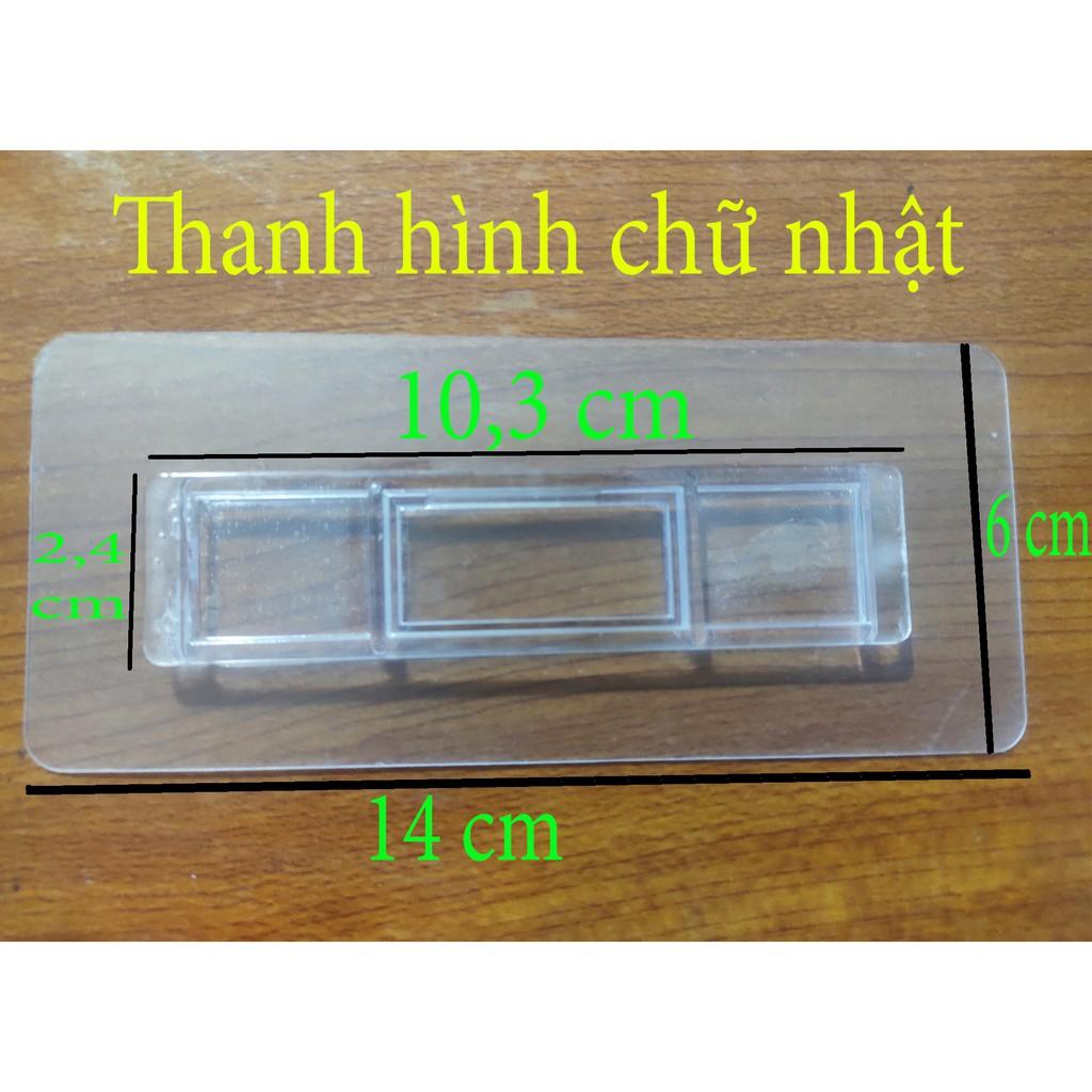 Miếng dán dự phòng chữ U , hình vuông, Hình chữ nhật, thanh dài chữ nhật dự phòng cho các dụng cụ dán tường