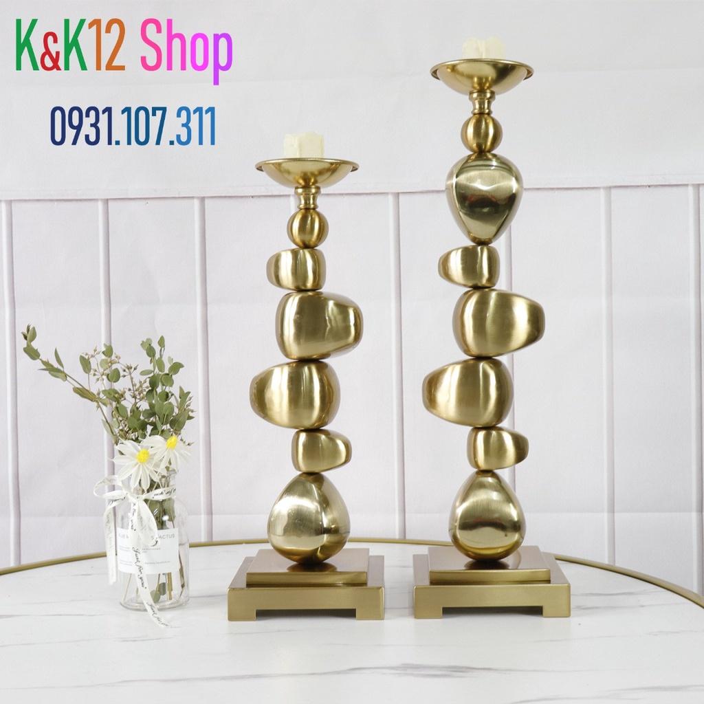 Giá đỡ nến hiện đại . Trang trí nội thất sang trọng. Mô hình sáng tạo trang trí để bàn.