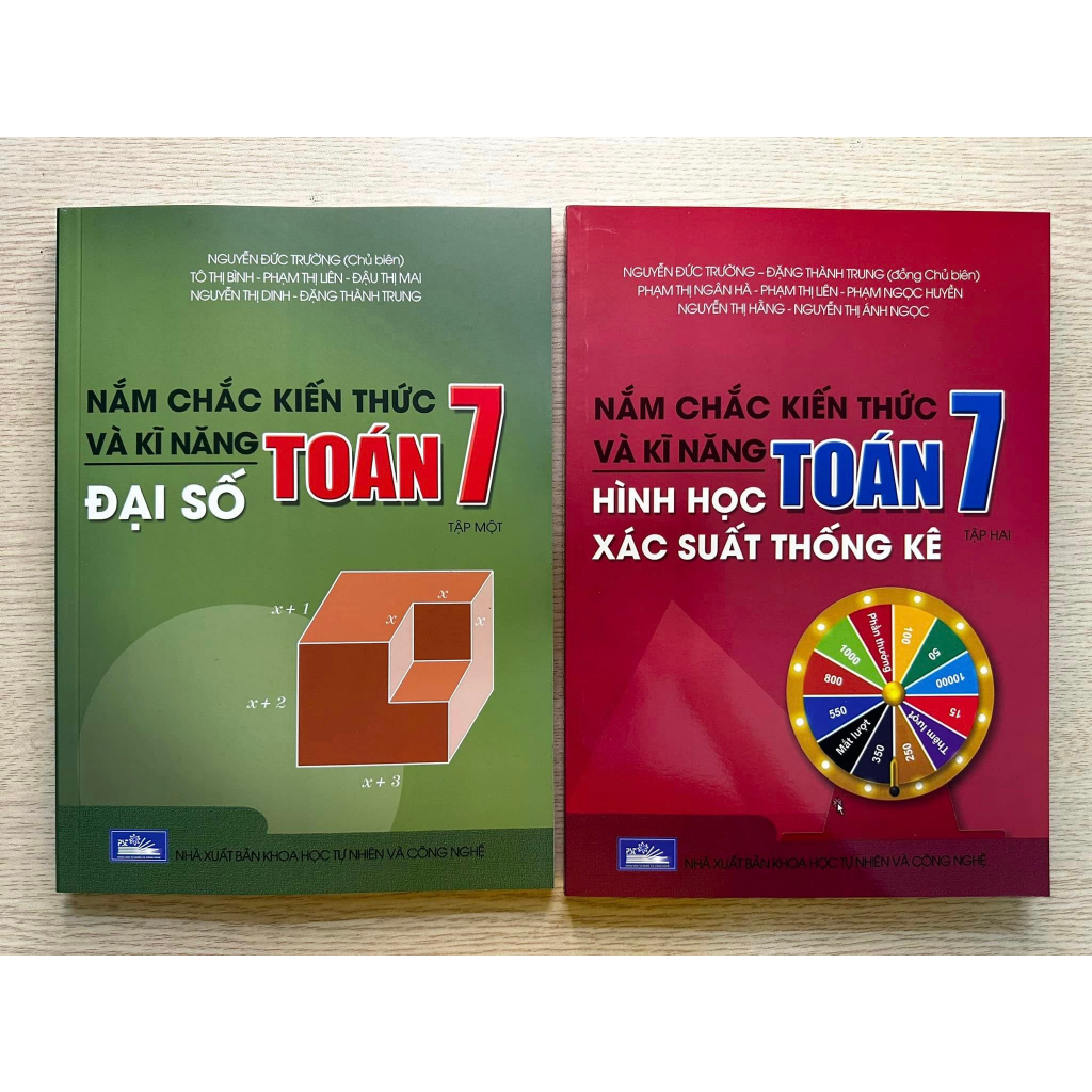 Sách - Nắm chắc kiến thức và kĩ năng Hình học Xác suất thống kê Toán 7 tập hai