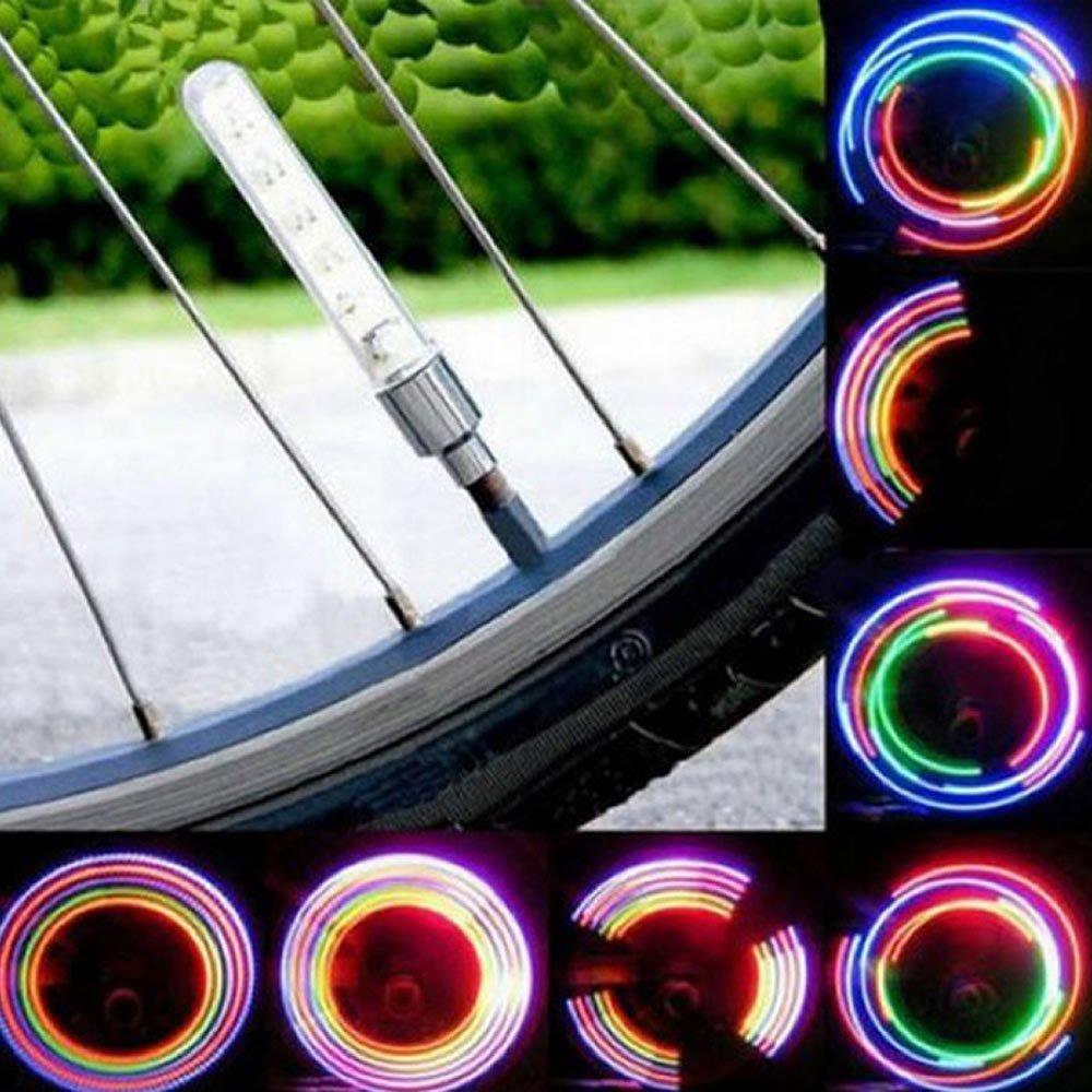 Đèn Van xe 5 bóng Led nháy 7 màu ,phát sáng khi chạy lắp được mọi loại xe (có video